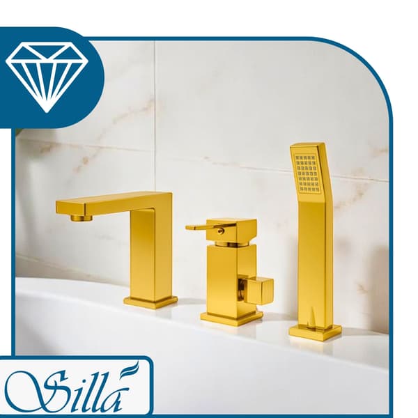 CUBO 3-HULS BADEKARARBATTER S-1032G GULD