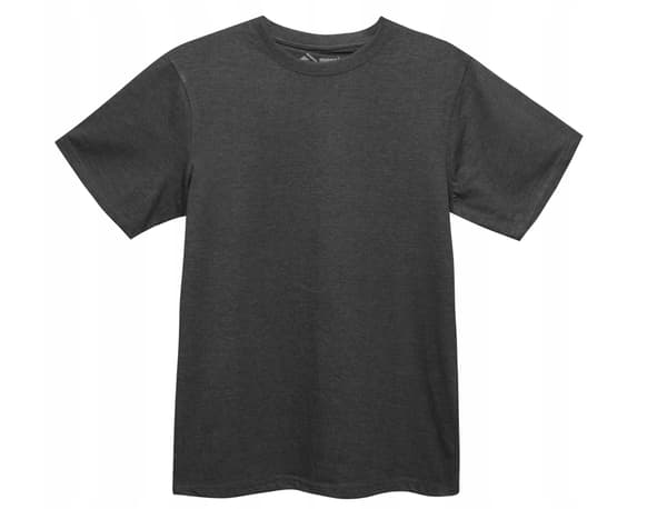 Herre T-shirt bomuld kortærmet XXL mørkegrå