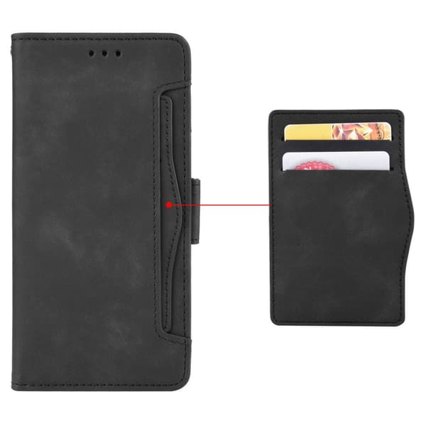 Flip-cover til Sony Xperia 1 VI, kortholder, sort