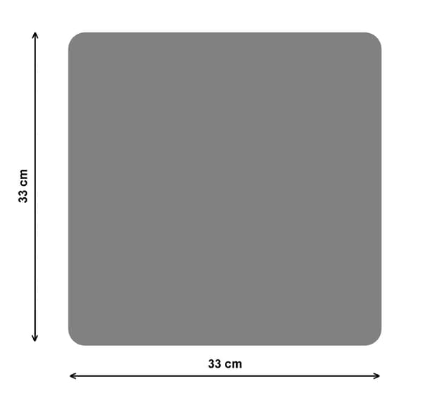 Pistematto - AZZURRA - 33 cm x 33 cm