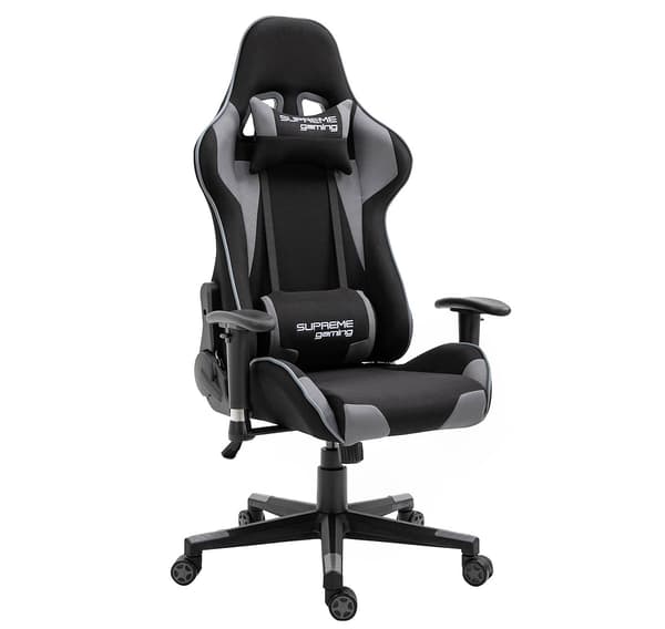 Silla gaming PlayMaker sort/grå