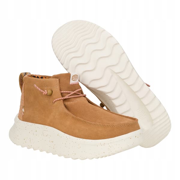 HEYDUDE WENDY PEAK HI SUEDE 41951 |41| RUSTIKKA