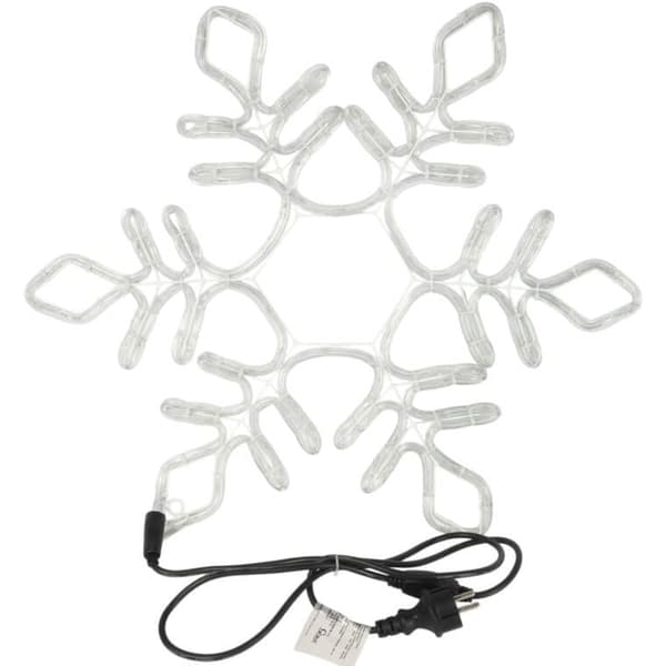 LED JULREPSDEKORATION - SNÖFLINGA 56 CM