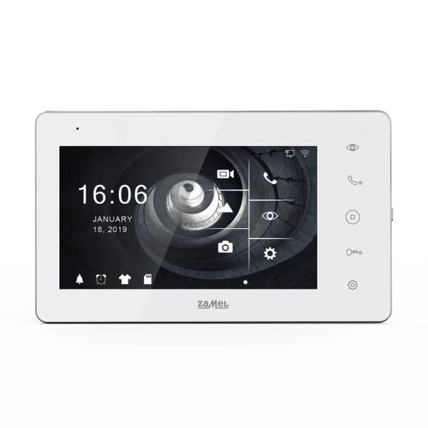 ZAMEL Video-intercom Video-intercom TUYA Smart WiFi HD Beloki Brama i Wicket