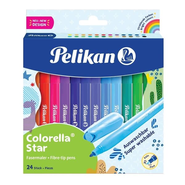 Colorella tuschpenne 24 farver