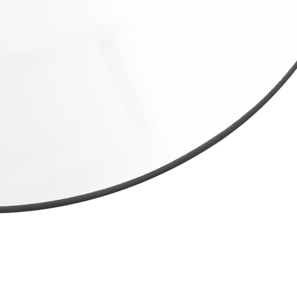 vidaXL Set med 7 runda väggspeglar i glas