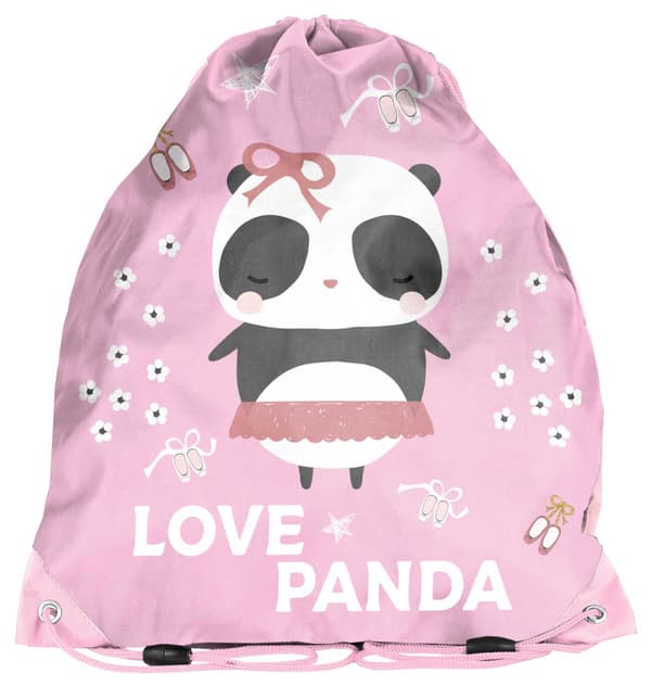 Panda skoletaske til piger