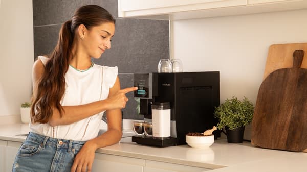 Cecotec Cremmaet Compactccino Kaffemaskin Svart och Grå (A01_EU01_105455)
