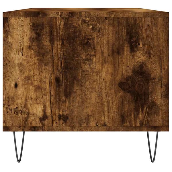 vidaXL sofabord røget eg 90x49x45 cm