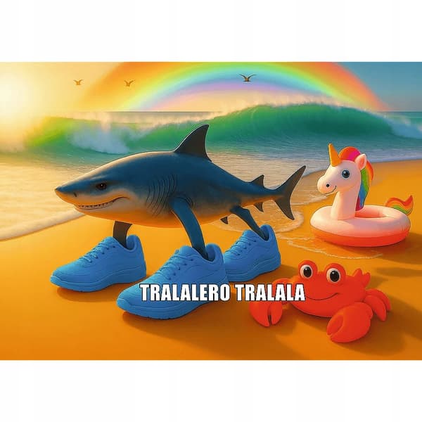13363 "200 - BrainRots Tralalero Tralala" / Trefl