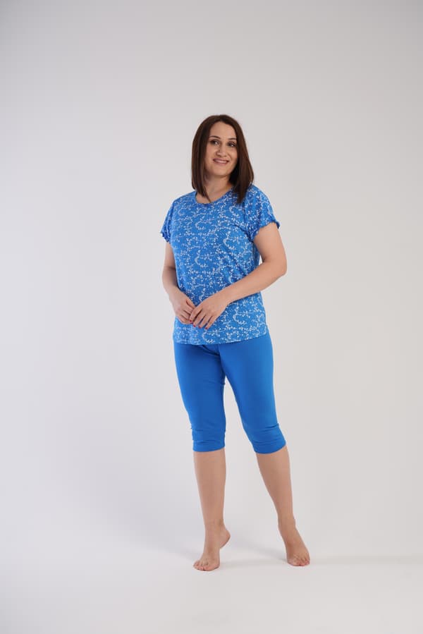 Vienetta Pyjamas til kvinder, viskose, str. 3XL, plus str