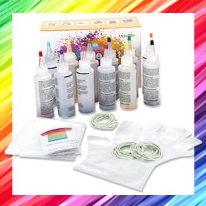 Tie Dye Kit 12 farver tøjfarvningssæt