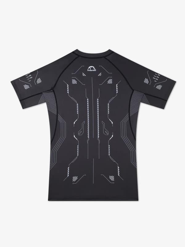 MANTO Rashguard Kortärmad SHIELD Svart S