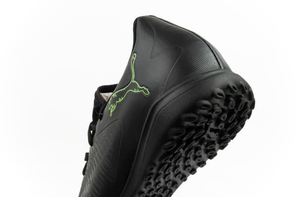 Puma Future 8 Play TT Sort Lysegrøn [108605 02] årgang 40