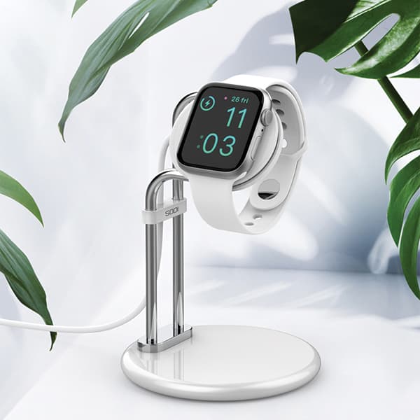 SODI Apple Watch-ställ SAW-300 Silver