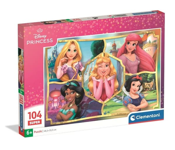 Puslespil 104 Super Prinsesse