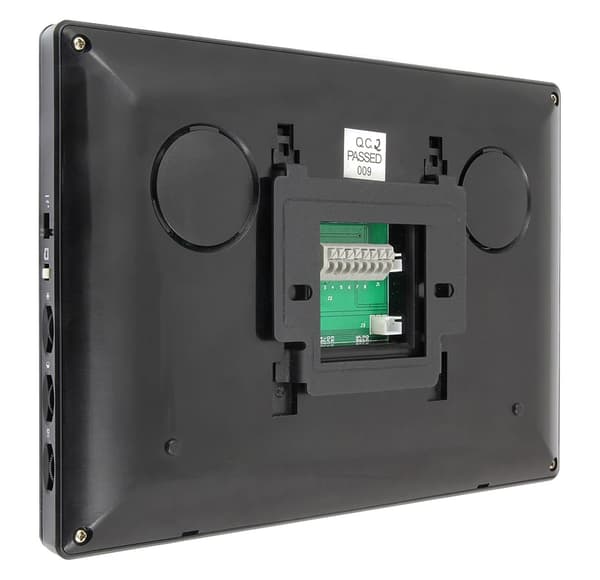 Monitor til videointercom-port og Wicket Memory-højttalertelefon med kabel