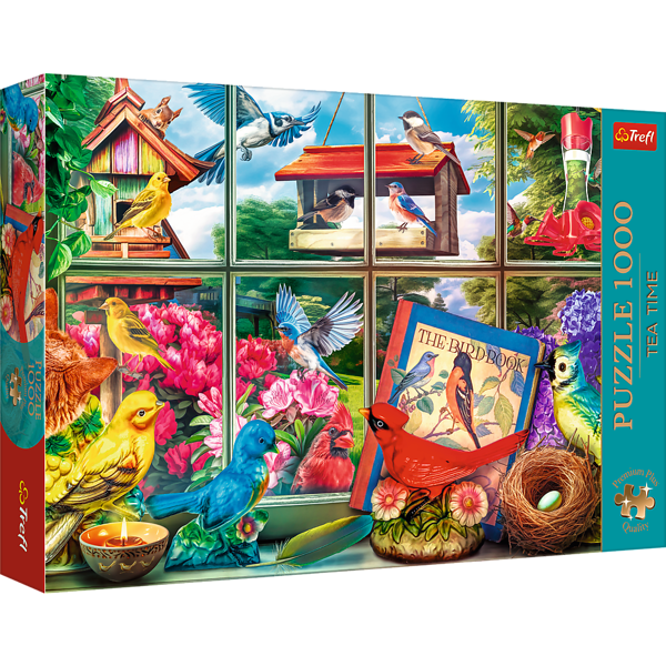 10850 Puzzle 1000 Premium Plus - Teeaika: Lintujen maailma