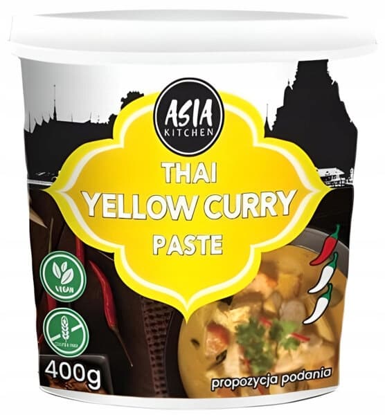 Gul currypasta 400g - Asia Kitchen