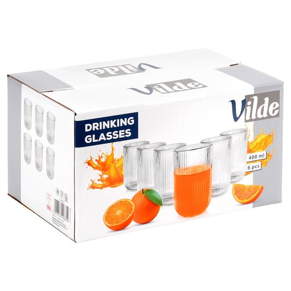 Lasit 400 ml 6 kpl