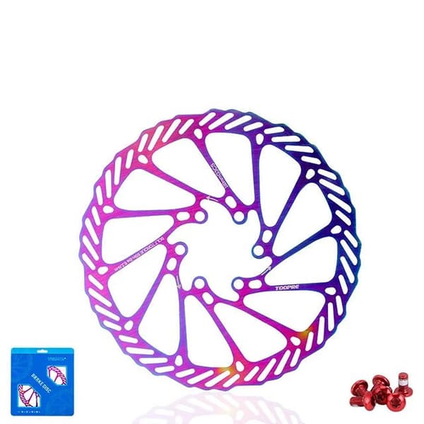 Cykelbremseskive 160 mm 12-eget regnbuebolte