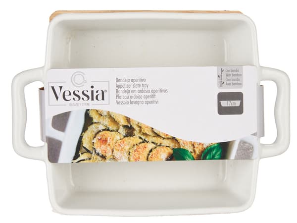 Ugnssäker form med bambubotten