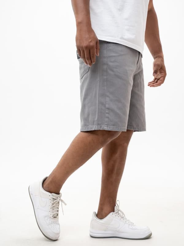 Herr Grå MyStars Washing Basic Jeansshorts 29