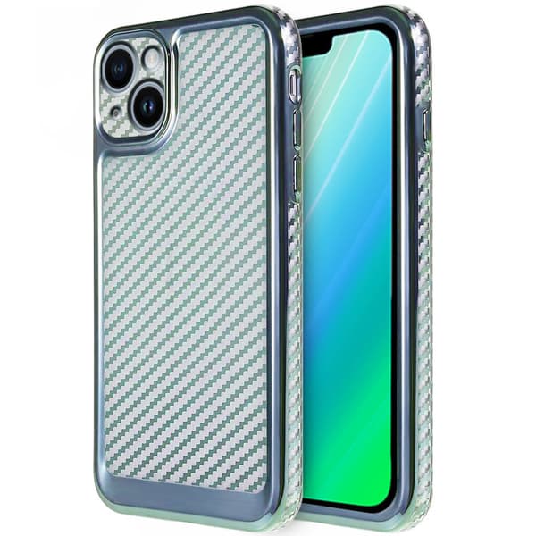 iPhone 14 Plus Carbon Slim-skal, Blå