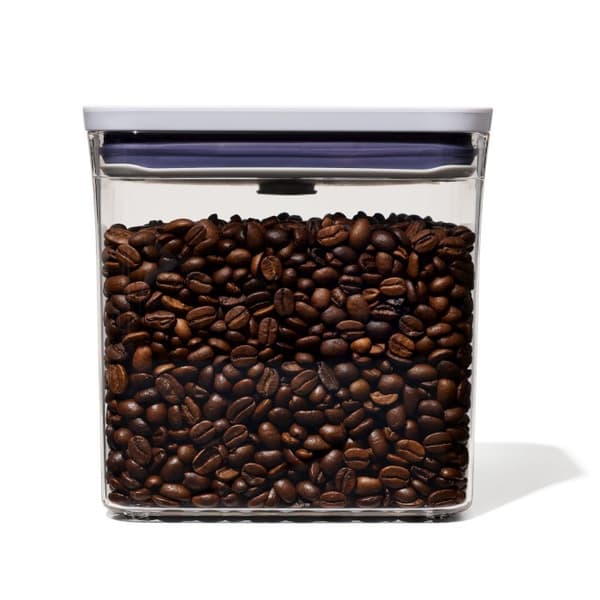 OXO-POP2 beholder 1,6 l. rektangulær M lav GoodGrips
