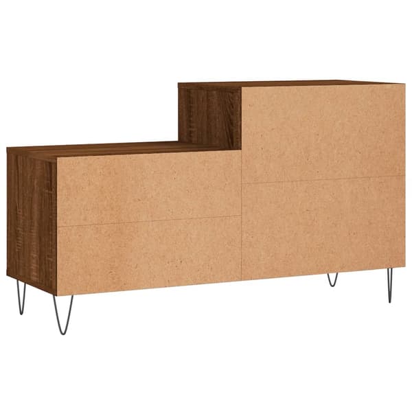 vidaXL skoskab brunt egetræ 102x36x60 cm