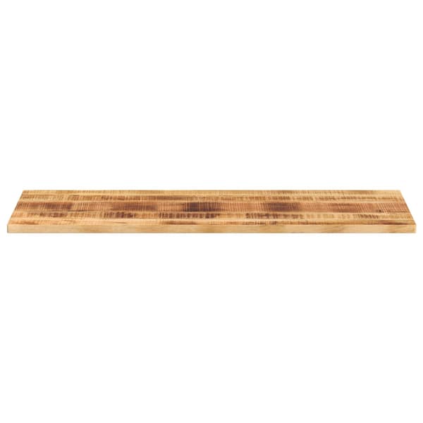 vidaXL bordplade 140x50x3,8 cm rektangulær ru mangotræ