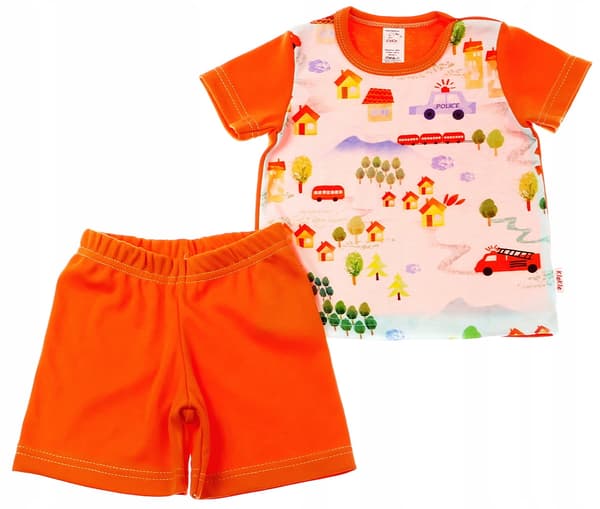 Pyjamas kortärmad skydd, 80 klekle