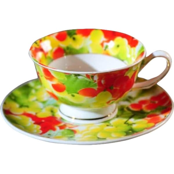 Kaffeserveringssæt af porcelæn