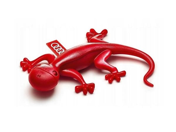 Ny original Audi Gecko rød luftfriskerduft