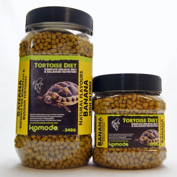 Komodo Tortoise Diet Banan 170g - foder för sköldpaddor