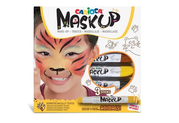 CARIOCA MASKUP DYR ANSIGTSKRIDTE 3KOL 34048