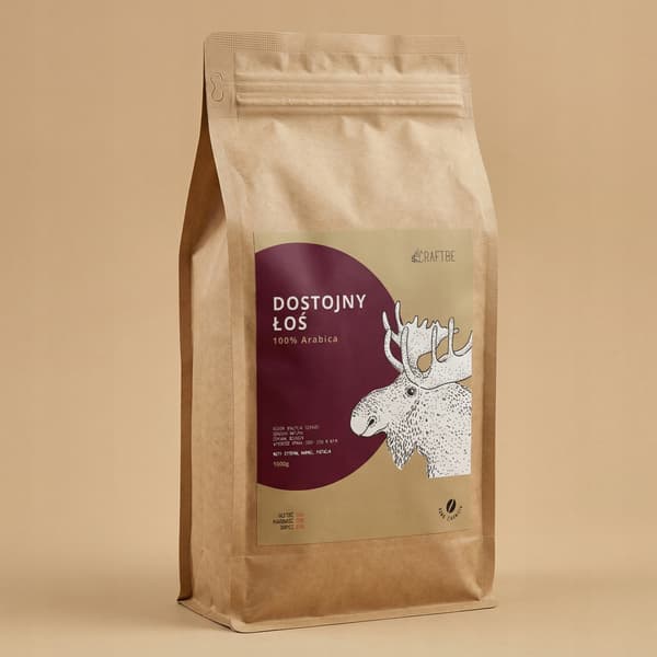 Craftbe Kahvipavut Dignified Moose 1kg