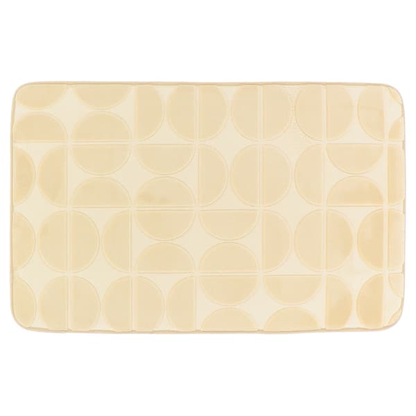 Roy badrumsmatta 50x80 cm beige