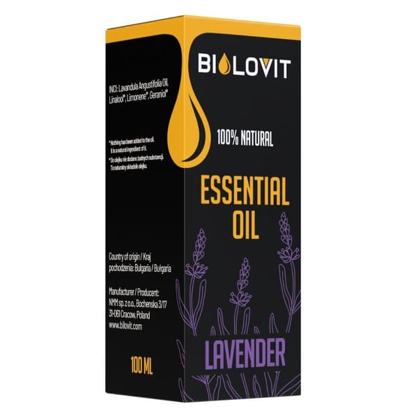 Bilovit - Æterisk olie lavendel 100ml