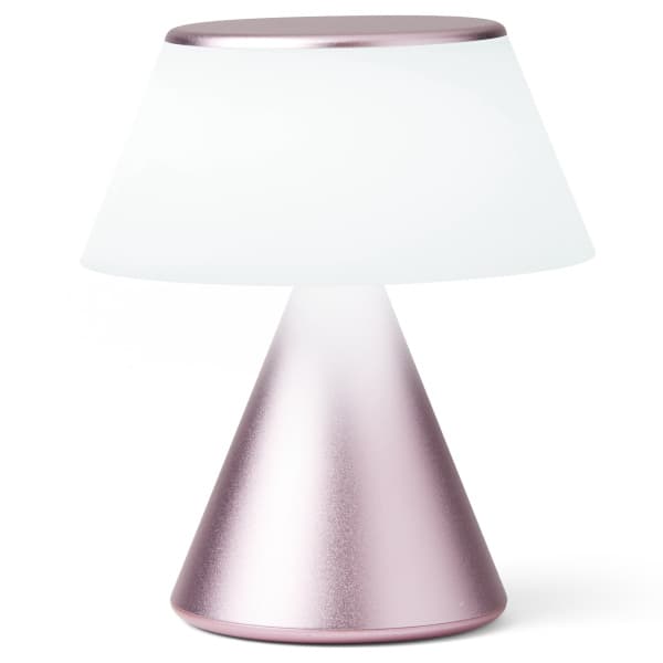 Lexon Luma M LED-lamppu, vaaleanpunainen