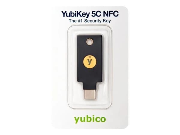 Yubico YubiKey 5C NFC USB-C sikkerhedsnøgle