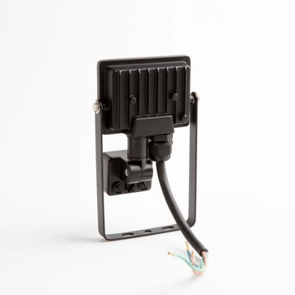 LED-strålkastare 10W halogen hermetisk rörelsesensor 3000K varmvit