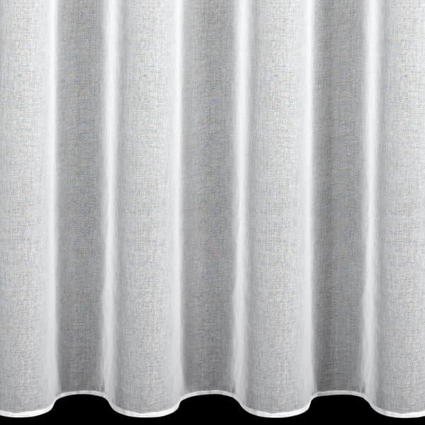 Julegardin 140x250 cm hvide stjerner