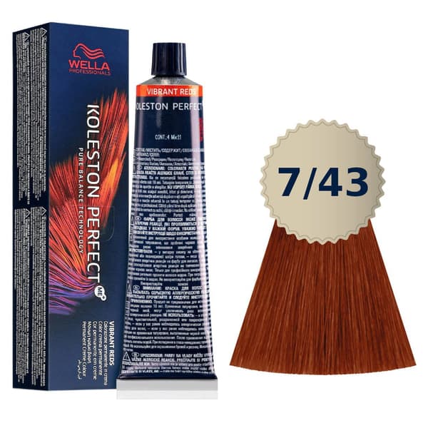 Wella Koleston Me + 7/43 maling 60 ml