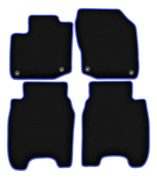 CARLUX-BLÅ bilmåtter til: Honda Civic IX hatchback (2012-)