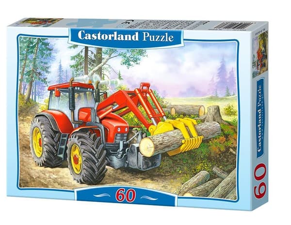 Puslespil 60 CASTOR Traktor