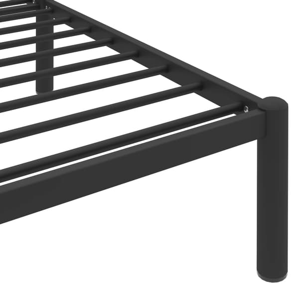 vidaXL sengestel sort metal 90 x 200 cm
