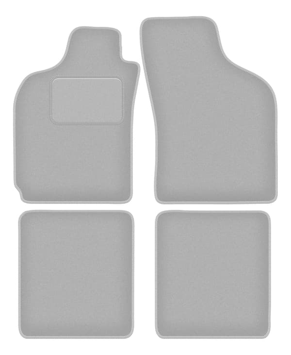 Grå bilmåtter til: Fiat Albea sedan (2002-2010)