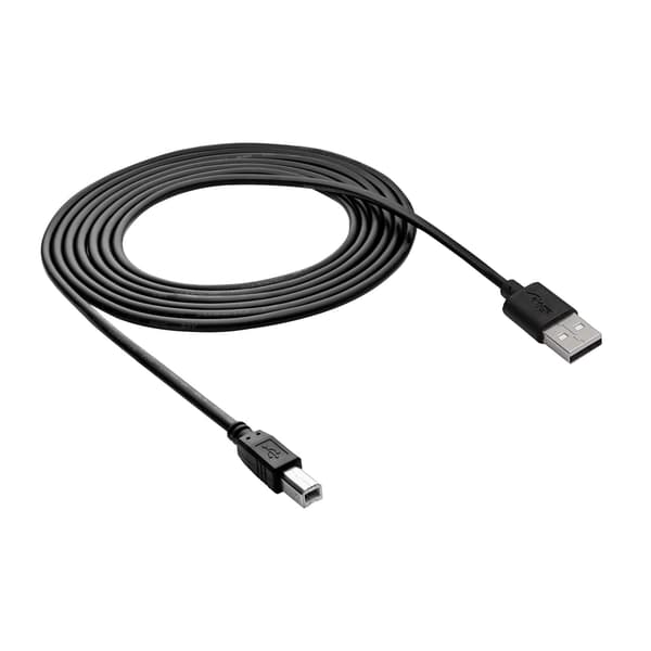 USB A - USB B 2.0-kabel til Akyga AK-USB-12 scannerprinter Kabel 3 m