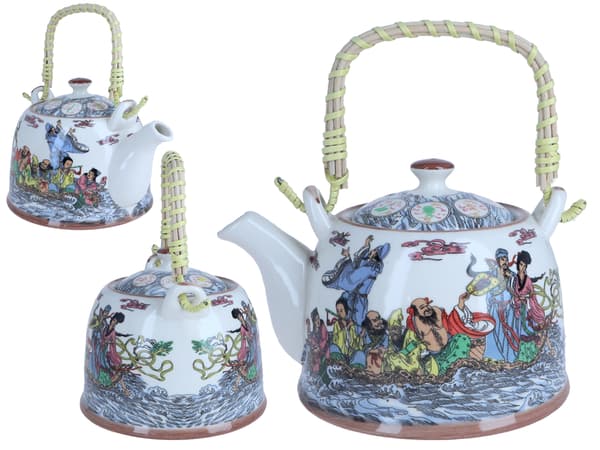 Keramisk elkedel med infuser